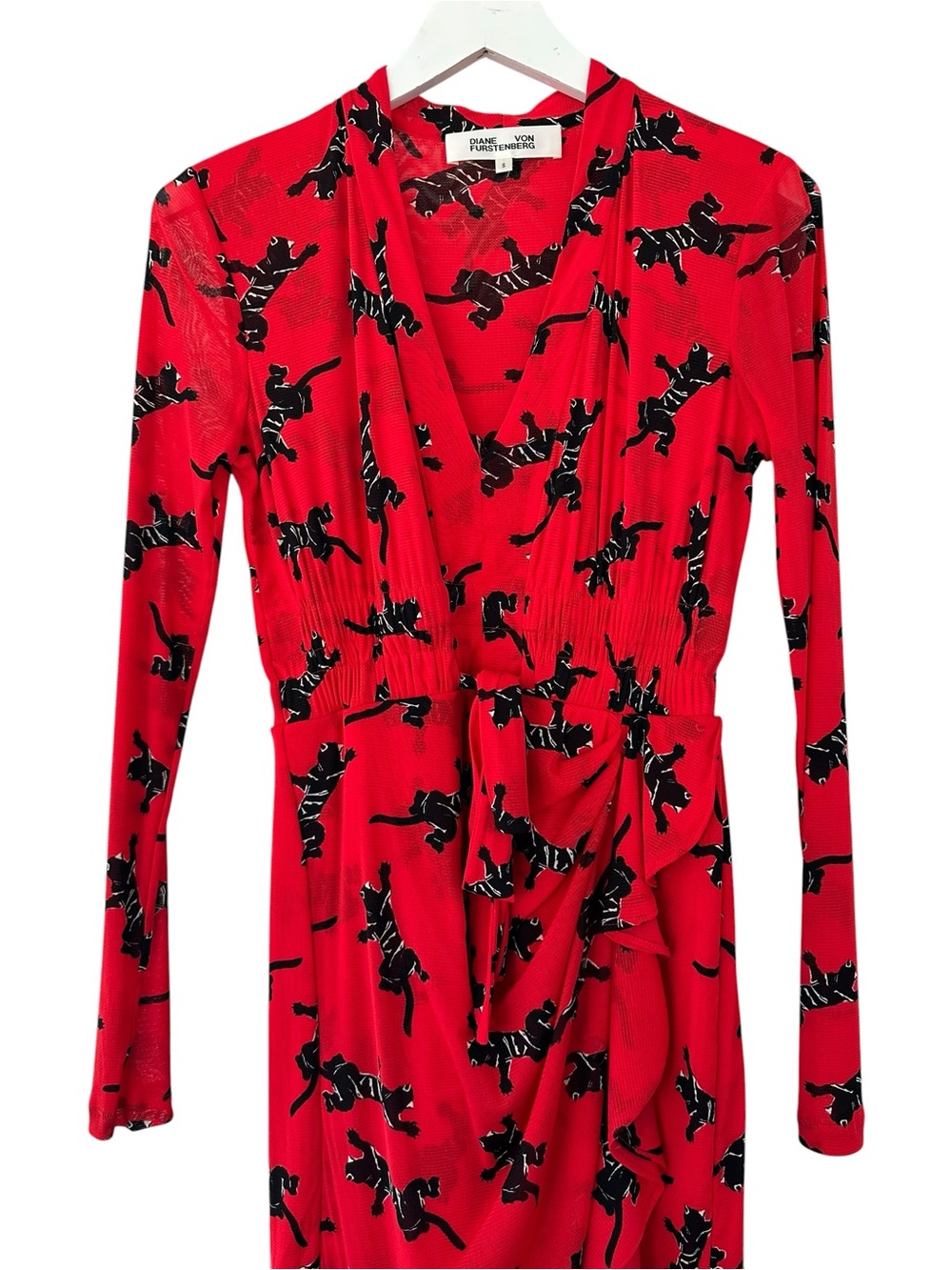 Diane von Furstenberg • Climbing Panther Abra Midi Dress - Picture 8 of 10
